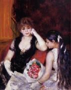 Pierre-Auguste Renoir At the Concert a Box at the Opera oil painting reproduction